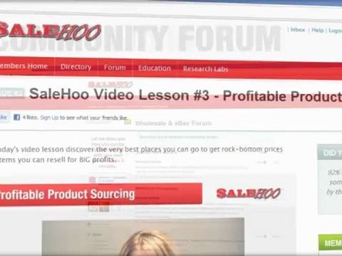 Join Salehoo [Wholesale Suppliers Directory]