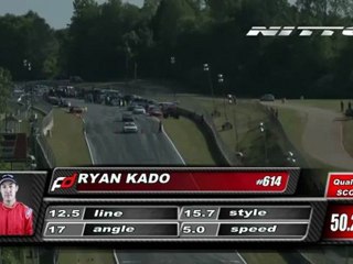 RYAN KADO at Formula Drift Round 2 qualifying, Atlanta 2011