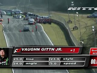 VAUGHN GITTIN at Formula Drift Round 2 qualifying, Atlanta 2011
