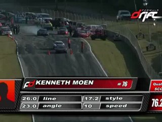 MIKE SKUDLAREK at Formula Drift Round 2, 2nd qualifying run, Atlanta 2011