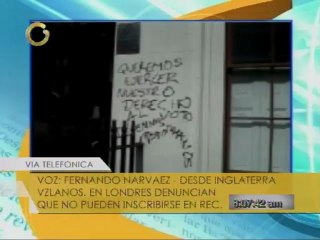Cierre de Consulado de Venezuela en Londres frustra inscripción de 120 personas