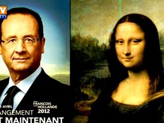 Les affiches des candidats en audio description pour les malvoyants sur Vivre FM