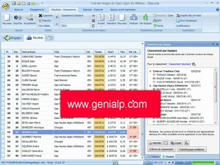 APERCU LOGICIEL CLASCYCLE - 10 mn