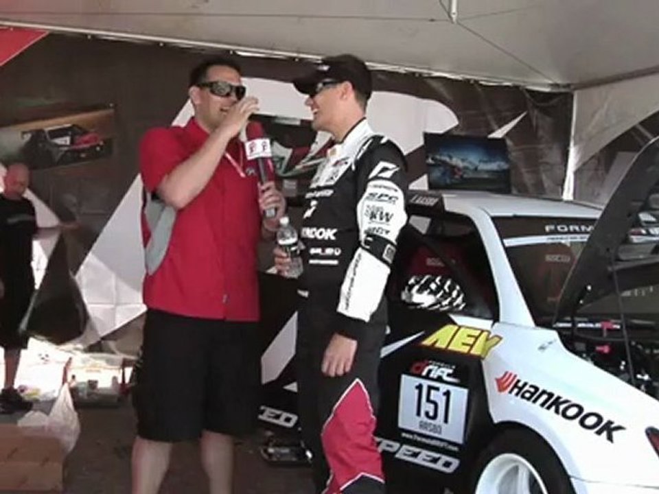 Fredric Aasbo talks about Motegi Wheels at Formula Drift Road Atlanta