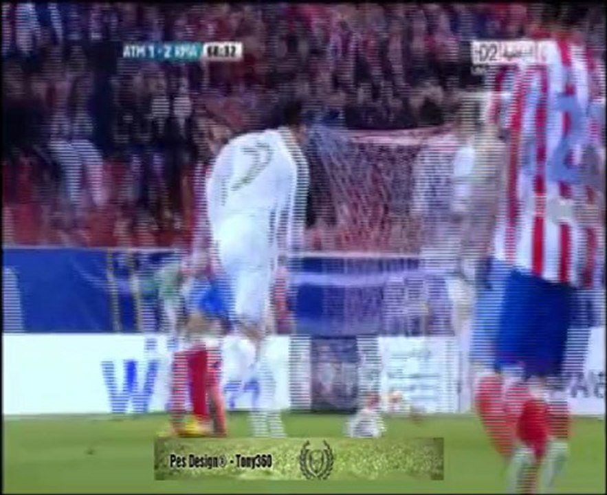 Atletico Madrid - Real Madrid 1-4 Highlights 11-04-2012 Pes Design®