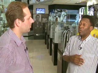 Pelé: gasolina faz sucesso