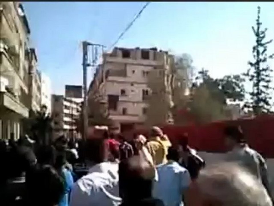 فري برس  ريف دمشق معضمية الشام  عرس الشهيد احمد محمد معتوق13 04 2012 Damascus