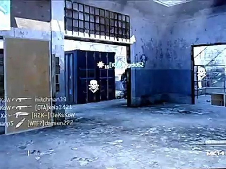 Triple feed MK 14 et grenade across the map killcam de fin