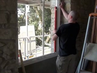 La pose des fenêtres