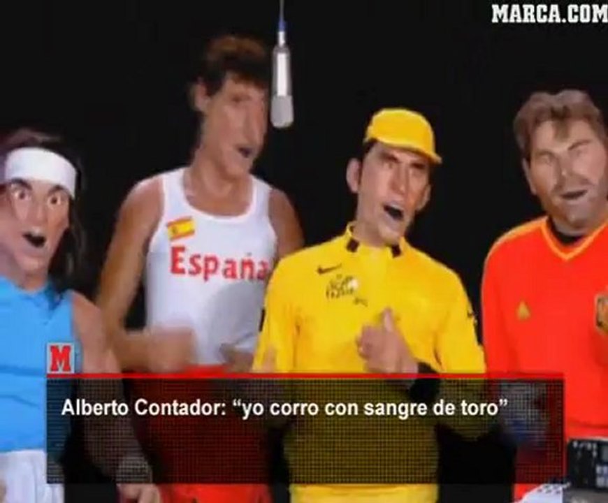 Les Guignols contre les sportifs Espagnols.