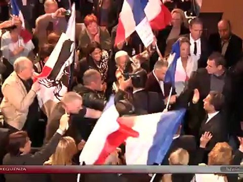 Nicolas Sarkozy en visite en Corse