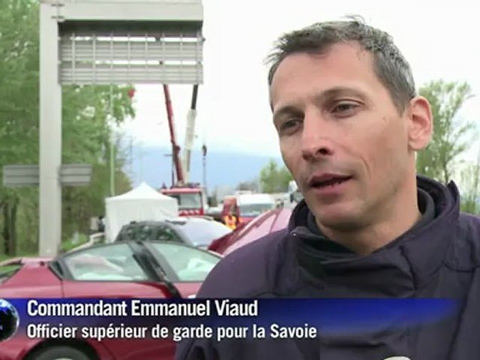 Quatre morts et quatre blessés dans un accident de la route à Chambéry