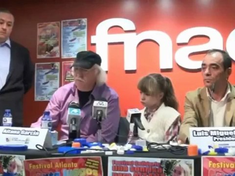 Presentación del Festival solidario _Una sonrisa para Aitana_ en directo en Oido2007 Youtube