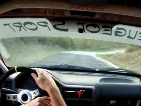 circuit rallye d alés 106 s16 caméra embarqué