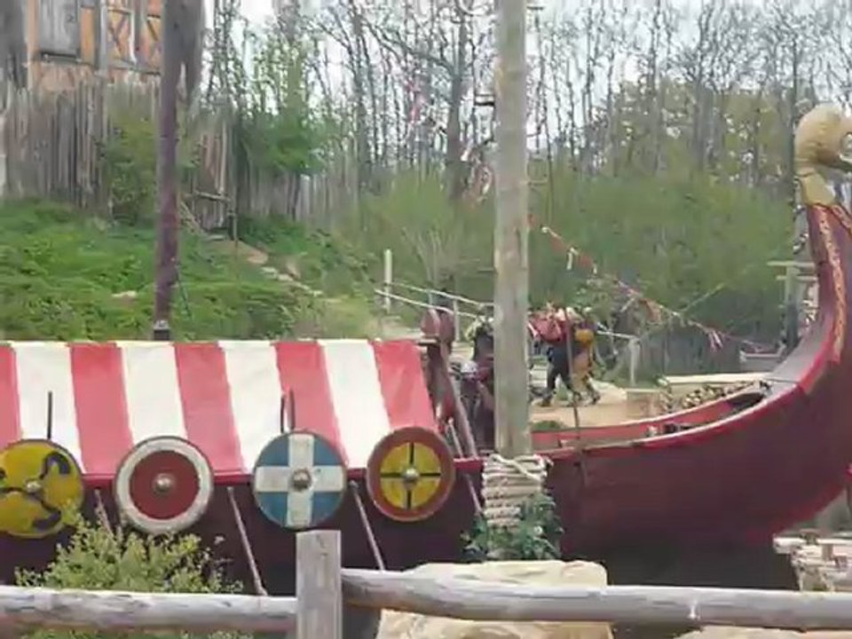 Seconde (et majeure) partie du spectacle Les Vikings au Puy du Fou