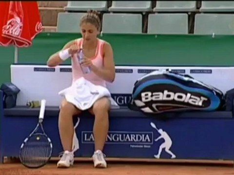 Errani facile sulla Goerges - Barcellona, quarti