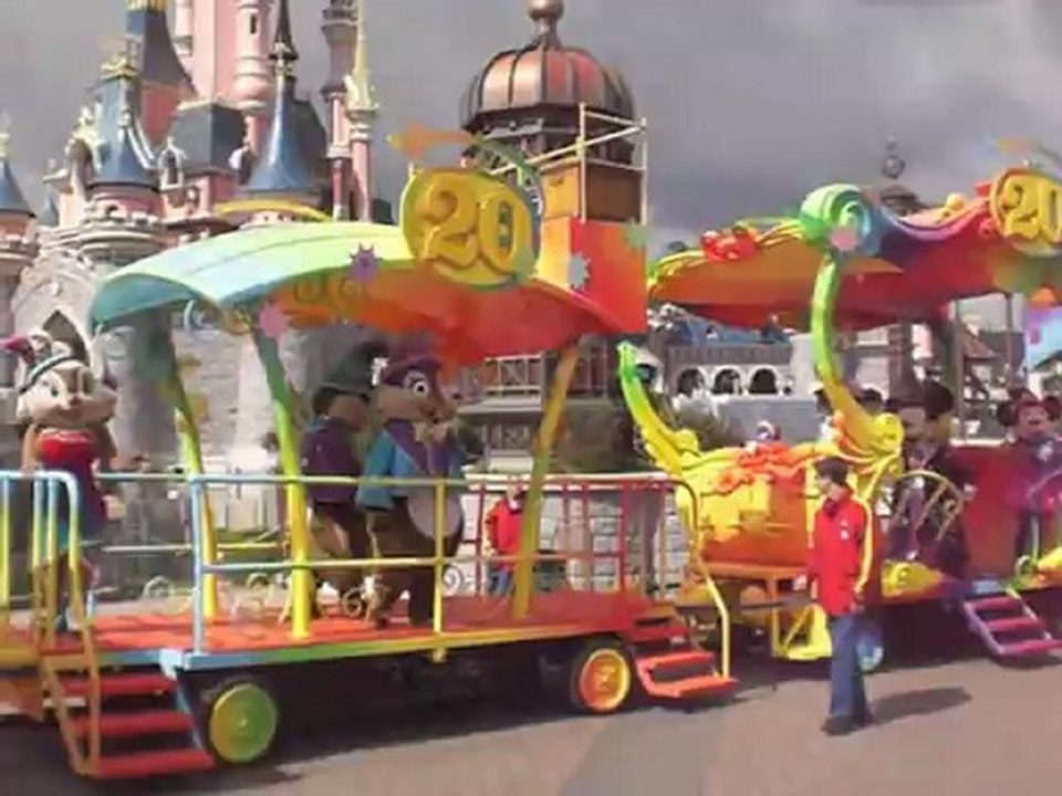 Disneyland Paris - 12 Avril 2012 Flash Mob et journée