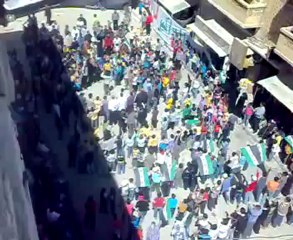 فري برس حمص القريتين جمعةالشعب يريد إعلان الجهاد 13 4 2012 Homs