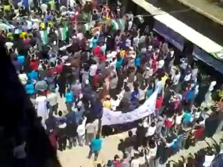 فري برس حمص القريتين جمعة ثورة لكل السوريين لبيك لبيك لبيك يالله 13 4 2012 Homs