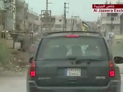 Exclusive footage of Nahr al-Bared camp in northern Lebanon