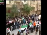 فري برس ريف دمشق التل مظاهرة احرار التل 13 4 2012ج9 Damascus