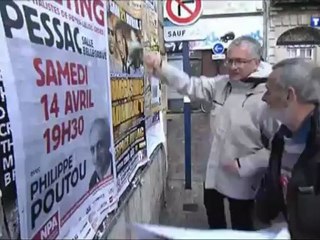 Campagne de Philippe Poutou Journal de 13h de TF1