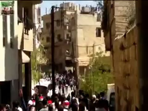 فري برس ريف دمشق التل مظاهرة احرار التل 13 4 2012ج1 Damascus