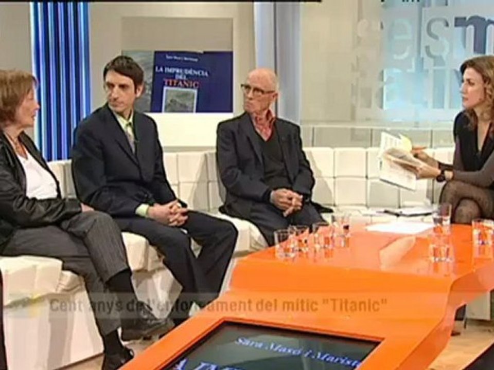 TV3 - Els matins - 100 anys de l'enfonsament del mític "Titanic"