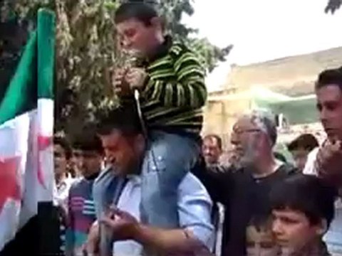 فري برس حلب جمعة الثورية لكل السوريين مظاهرة اعزاز 13 4 2012 ج4 Aleppo