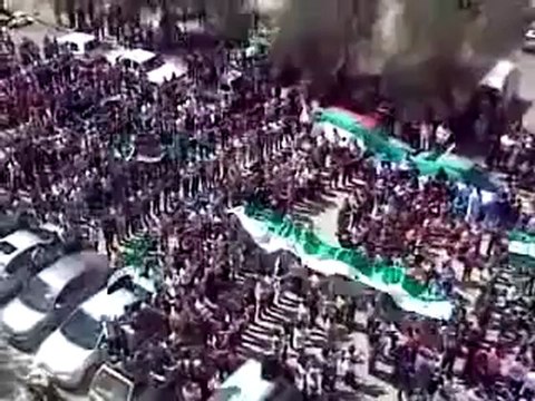 فري برس حمص الصامدة الوعر جامع العز جمعة ثورة لكل السوريين 13 4 2012 ج2 Homs