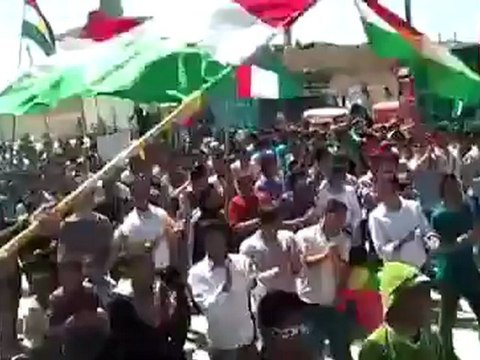 فري برس الحسكة راس العين جمعة ثورة لكل السوريين 13 4 2012 ALhasaka