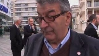 Dérapage d'un cadre de la droite vendéenne, en marge du meeting de François FILLON aux Sables d'Olonne.