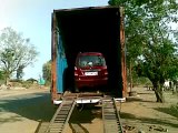 WAGNAR CAR LOADING IN CONTAINER BY C L S PACKERS & MOVERS JAMSHEDPUR JHARKHAND