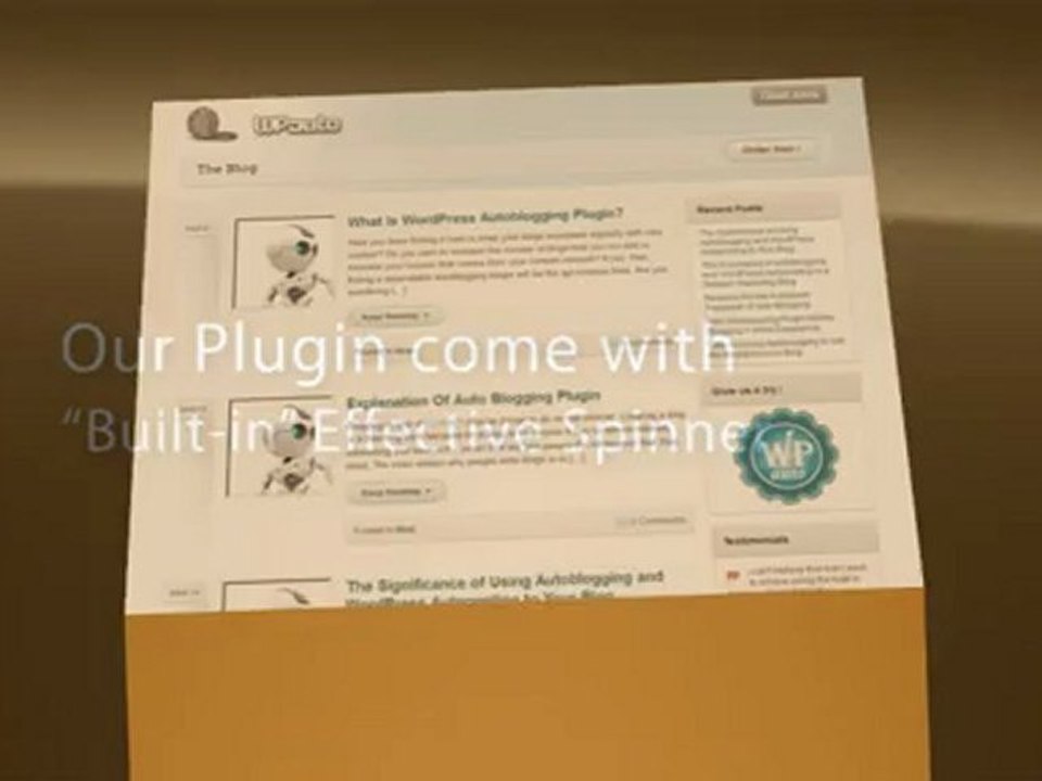 WordPress Autoblogging Plugin | Autoblogging Plugin | Auto Blogging | AutoBlogging With Spin | AutoBlogging | WordPress Autoposting Plugin