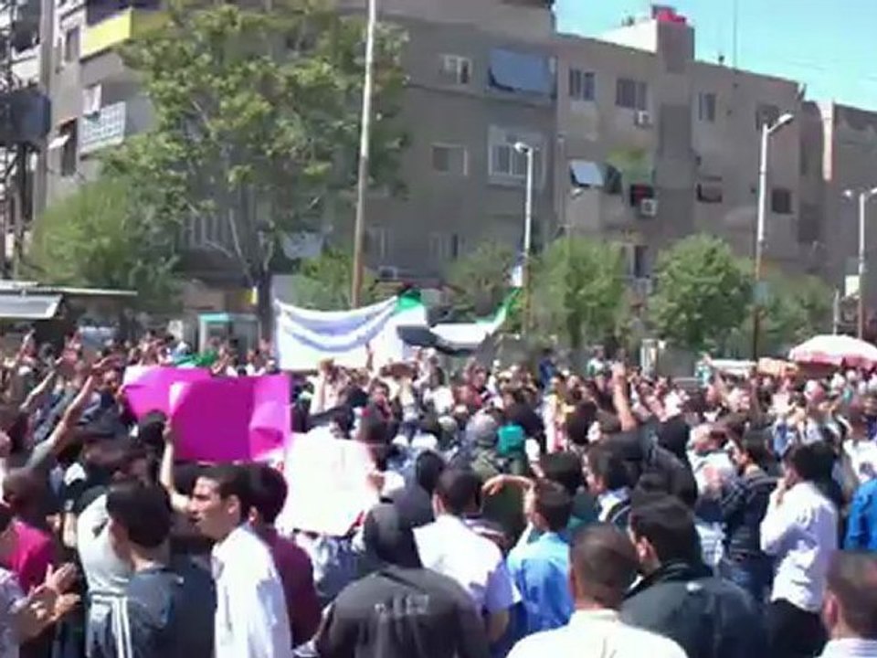 فري برس ريف دمشق المليحة جمعة الثورة لكل السوريين 13 4 2012 ج1 Damascus
