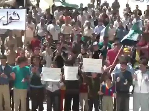 فري برس ريف حلب إبين جمعة ثورة لكل السوريين 13 4 2012 ‫ج4