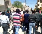 فري برس حلب الصاخور مظاهرة صباحية لأبطال حي الصاخور 13 4 2012 Aleppo