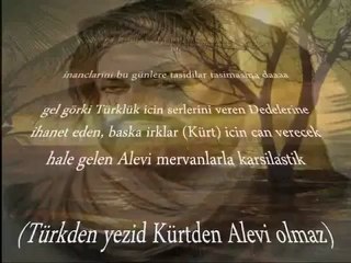 Aleviler mum söndü ve kürt yalanı