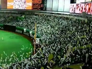 Pro game at Softbank Hawks Stadium 2012