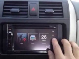 Скачать видео: Toyota corolla with New Pioneer AVIC-X940BT In-Dash Navigation AV Receiver Best Price