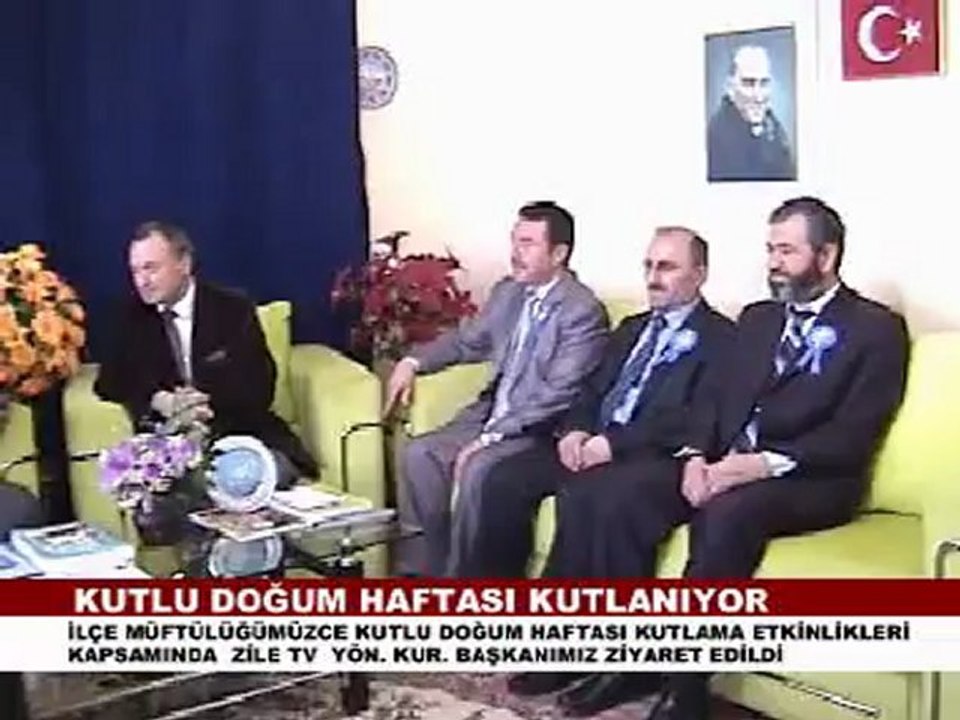 zile müftülüğü kutlu doğum haftası ziyaretleri...