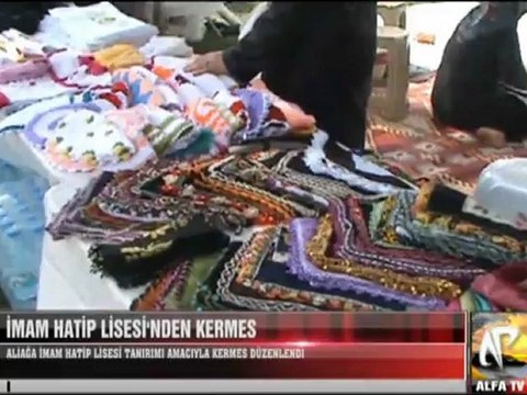 Aliağa İmam Hatip Lisesi Kermes Düzenledi