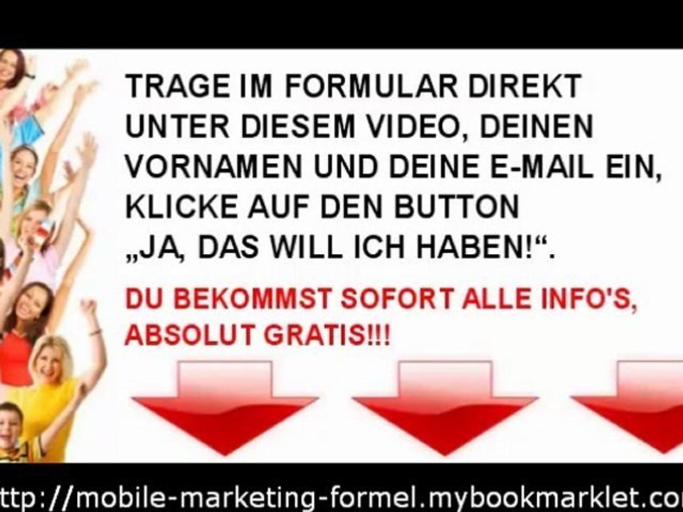 Mobile Smartphone Werbung für Insider!