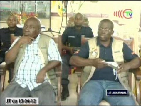 Ronde des sites par le chef de la cellule de gestion des sites des sinistrés