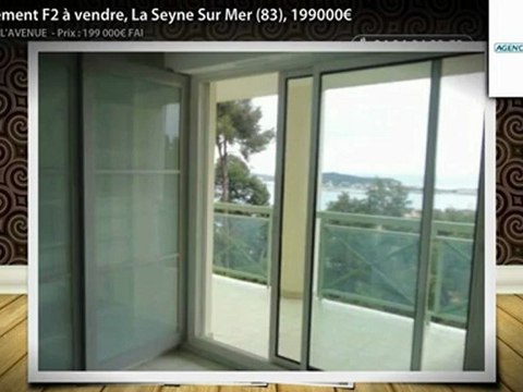 Appartement F2 à vendre, La Seyne Sur Mer (83), 199000€