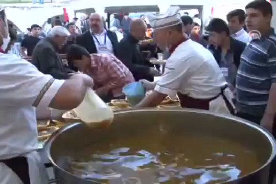 Şafak vakti tirit ikramı