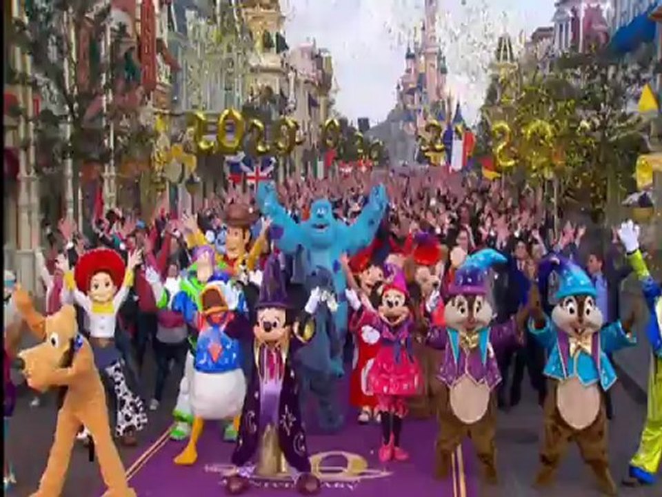 Disneyland Paris - 12 Avril 2012 Flash Mob