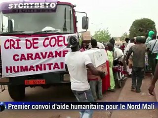 Premier convoi d'aide humanitaire pour le Nord Mali
