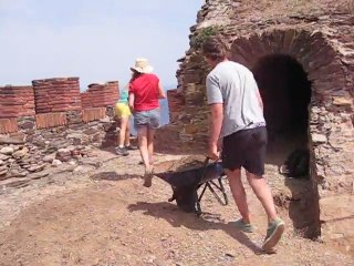 Chantier FORT DUGOMMIER DE COLLIOURE 2011
