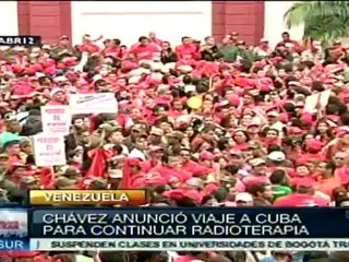 Celebran 10 años de restitución de Chávez como presidente